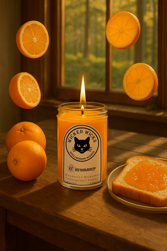 Citrumancy- Mandarin, Bergamot, Lemongrass, & Sugar